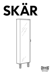 IKEA SKAR Manual De Instrucciones