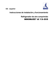 Beko BEKOBLIZZ LC 90 Instrucciones De Instalación Y Funcionamiento