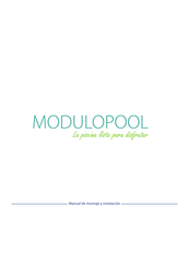 Astralpool MODULOPOOL Manual De Montaje