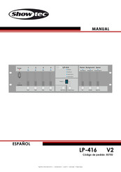 SHOWTEC LP-416 Manual