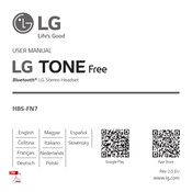 Lg TONE Free Manual Del Usuario