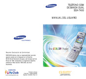 Samsung SGH-T400 Manual Del Usuario