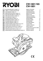 Ryobi CW-1801/165 Manual De Utilización