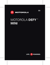 Motorola DEFY MINI Manual Del Usuario