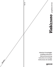 viabizzuno Alvaline A9.540.81 Instrucciones De Montaje