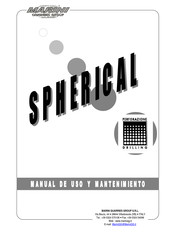 Marini SPHERICAL Manual De Uso Y Mantenimiento