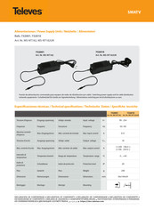 Televes 732010 Importantes Instrucciones De Seguridad