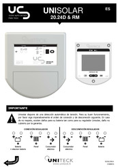 Uniteck UNISOLAR RM Manual De Instrucciones