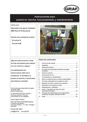 Graf KLcontrol.S Instrucciones Para Puesta En Marcha, Funcionamiento Y Mantenimiento