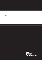 THERMEx TGW Instrucciones De Instalación