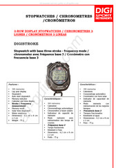 Digi Sport Instruments DIGISTROKE Manual De Instrucciones