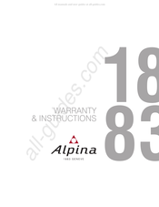 Alpina AL-240 Manual De Instrucciones
