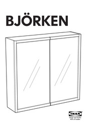 IKEA BJORKEN Manual De Instrucciones