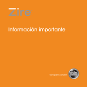 Palm Zire Información Importante