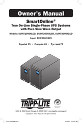 Tripp-Lite SmartOnline SUINT3000XLCD Manual Del Propietário