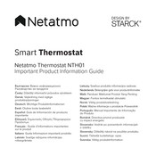 Starck Netatmo NTH01 Guia De Informacion