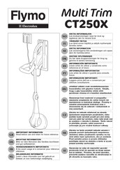 Electrolux Flymo Multi Trim CT250X Manual Del Usuario