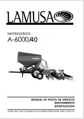 Lamusa A-6000/40 Manual De Servicio