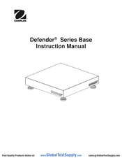 OHAUS Defender D25WQR Manual De Instrucciones