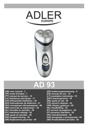 Adler europe AD 93 Manual De Uso