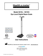 Health O Meter 501KL Manual Del Usuario