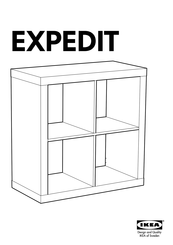 IKEA EXPEDIT Manual De Instrucciones