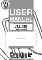 Crosby IP IPBHZ Manual Del Usuario