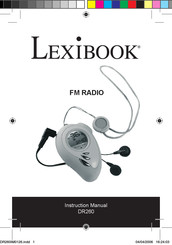 LEXIBOOK DR260 Manual De Instrucciones