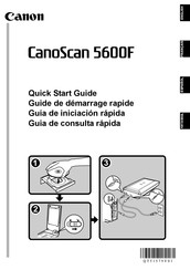 Canon CanoScan 5600F Guía De Iniciación Rápida