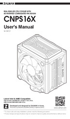 ZALMAN CNPS16X Manual De Usuario