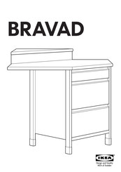 IKEA BRAVAD Manual De Instrucciones