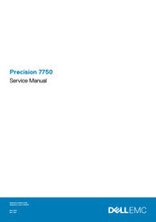 Dell EMC Precision 7750 Manual De Servicio