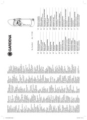 Gardena 11130 Instrucciones De Empleo