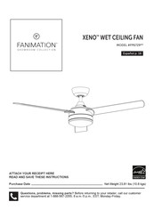 Fanimation XENO FP6729 Serie Manual De Instrucciones