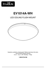 Envirolite EV1014A-WH Manual De Instrucciones