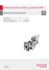 HAWE Hydraulik K60N Serie Documentación De Producto