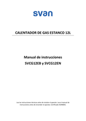 Svan SVCG12EB Manual De Instrucciones