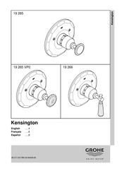 Grohe Kensington 19 266 Manual De Instrucciones