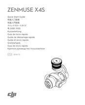 DJI ZENMUSE X4S Guia De Inicio Rapido