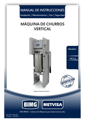 BIMG Metvisa MCV.6 Manual De Instrucciones