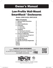 Tripp-Lite SmartRack SRWF16U38 El Manual Del Propietario