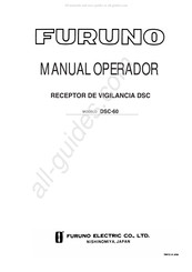 Furuno Electric DSC-60 Manual Operador