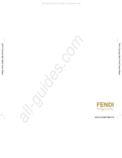 Fendi Crazy Carats Manual De Instrucciones