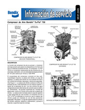 BENDIX TU-FLO 750 Información De Servicio