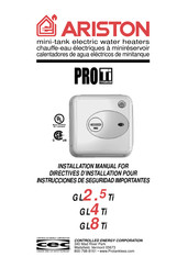 Ariston GL2.5Ti Instrucciones De Seguridad Importantes