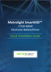 Metrolight SmartHID Guía De Inicio Rápida