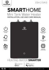 ECCOTEMP ESH-4.0 Manual De Instalación, Uso Y Cuidado