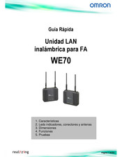 Omron WE70 Guía Rápida