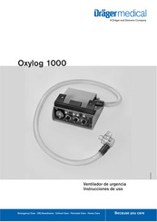 Dräger Medical Oxylog 1000 Instrucciones De Uso