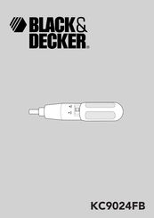 Black and Decker KC9024FB Manual De Instrucciones